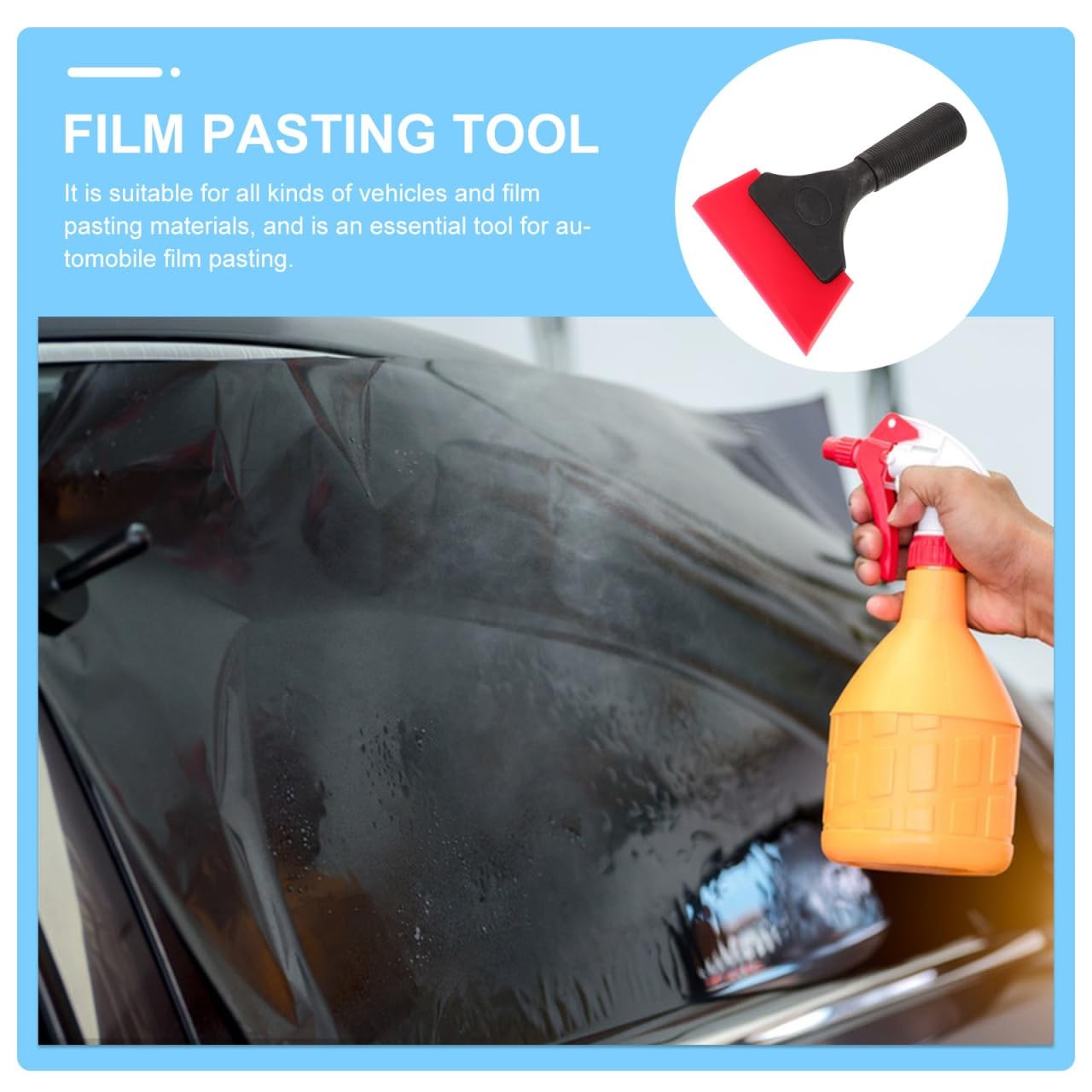 Window Squeegee for Car Tint Car Windshield Squeegee Window Tint Film and Vin…