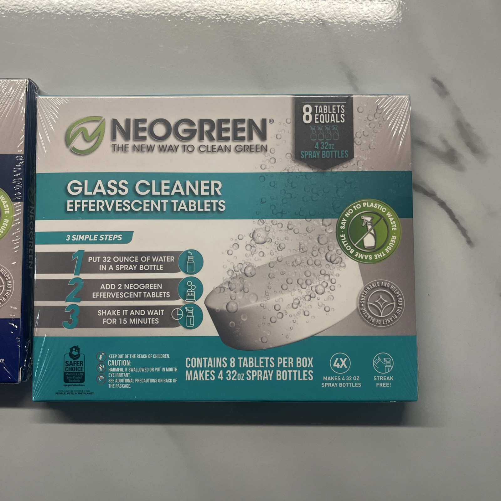 Neogreen Heavy Duty Grease Cleaner & Glass Cleaner Effervescent Tablets