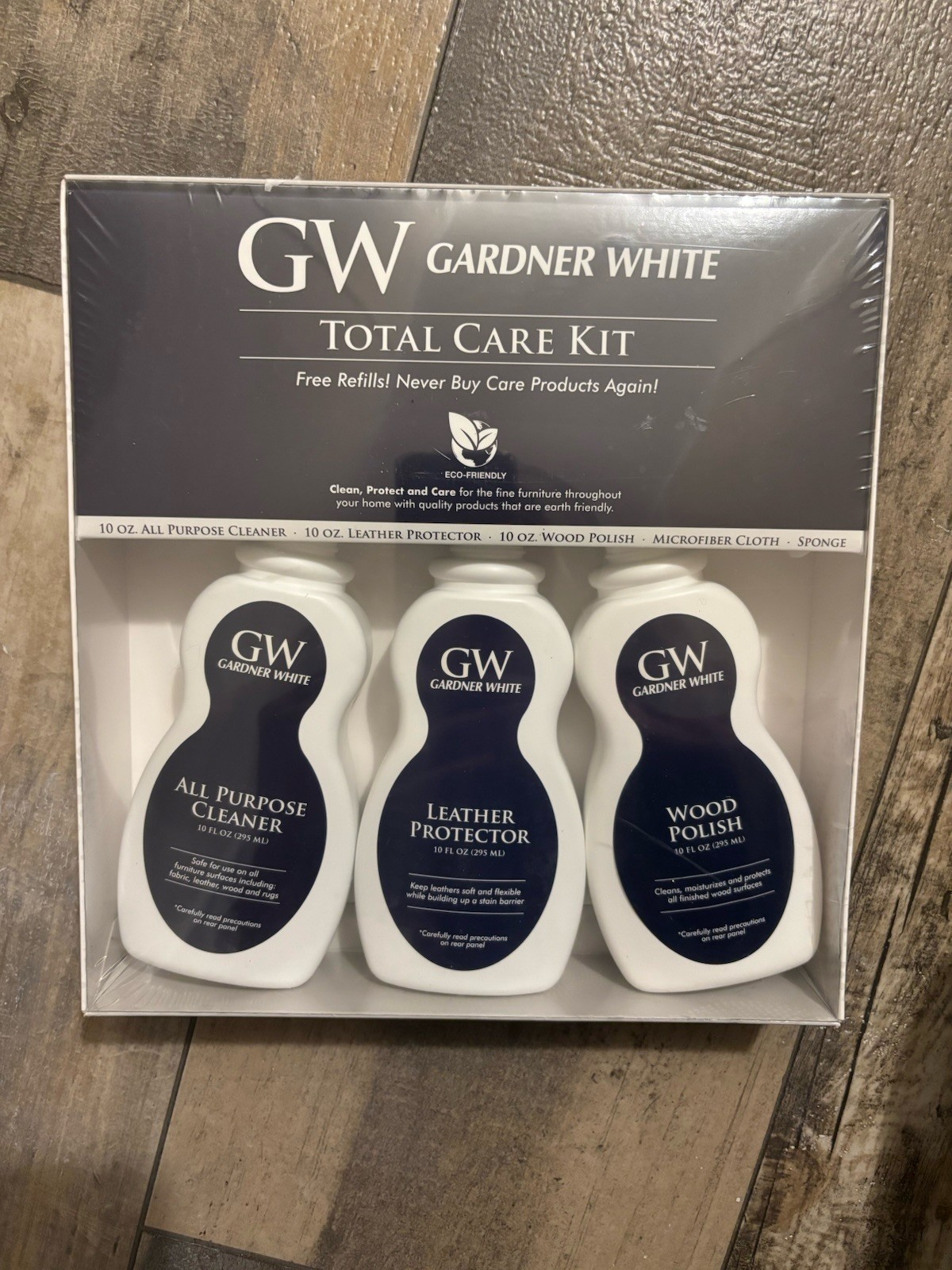 gardner white total care kit