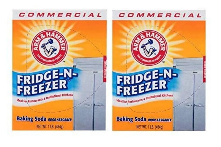 16 oz. Fridge – N – Freezer Baking Soda Odor Absorber, Set of 2