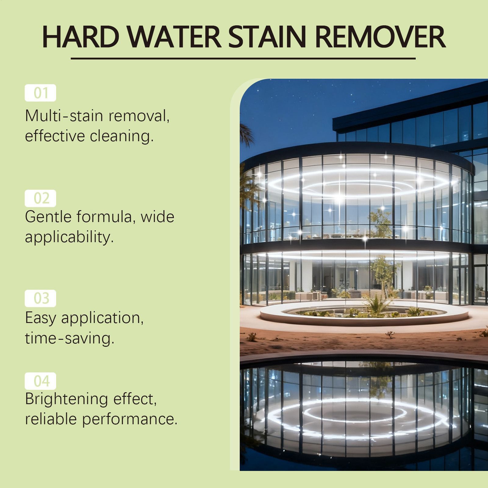 SCUM BUM Hard Water Remover Shower Cleaner For Shower Glass Toilet 237ML