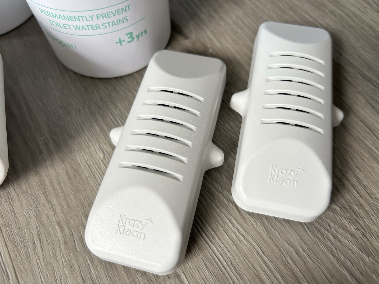 2 Krazy Klean Pro + 2 Mini Booster Automatic Toilet Tank Water Cleaner Treatment