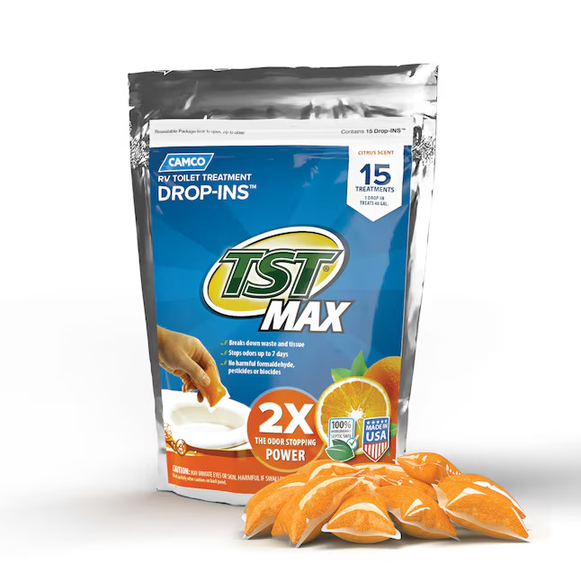 CAMCO 15 -Pack 15 Count Drain Cleaner Drop-in tablet