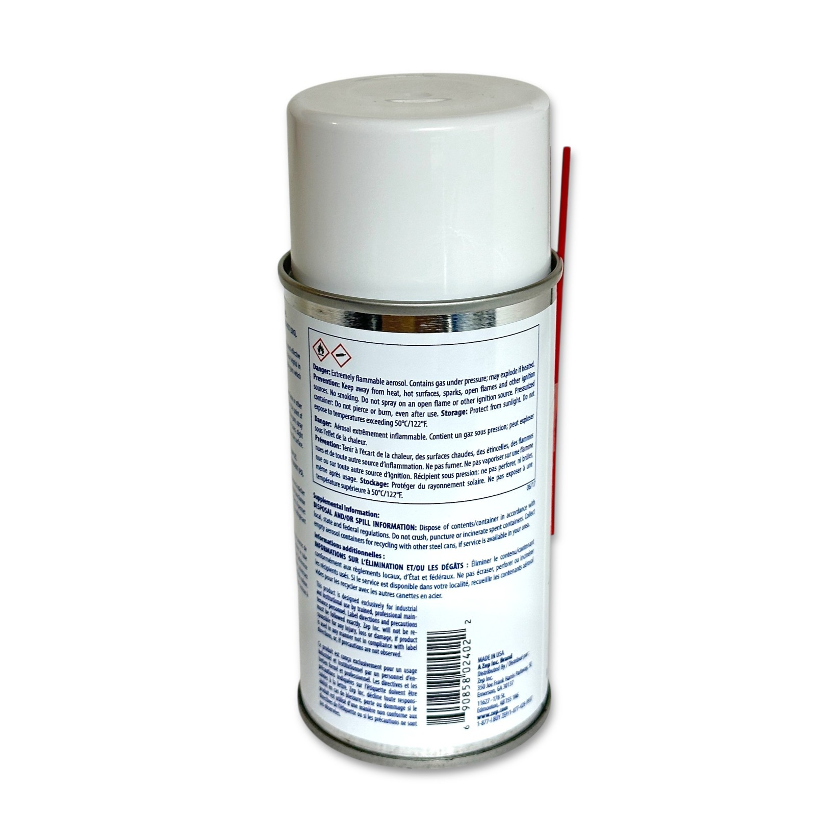 Zep Freeze II Gum Remover Freezing Spray 6oz Cans , 6 Pack