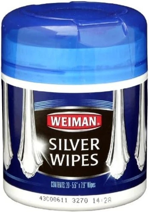 Gentle Silver Wipes 20CT – 4 Canisters, Ammonia-Free, Jewelry & Metal Care