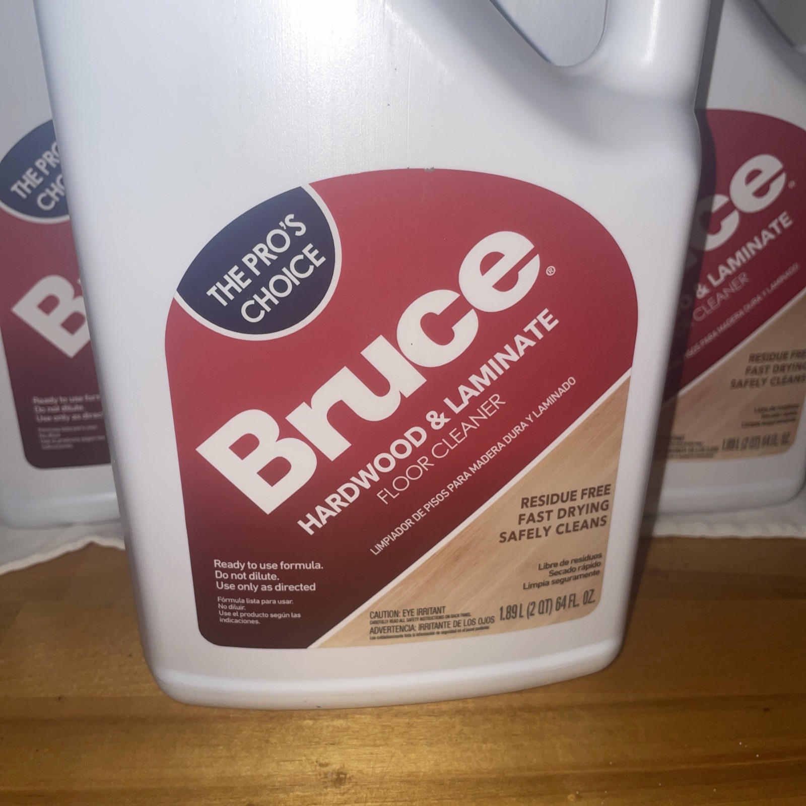 Bruce Hardwood And Laminate Floor Cleaner 64 Fl Oz Lot Of 3