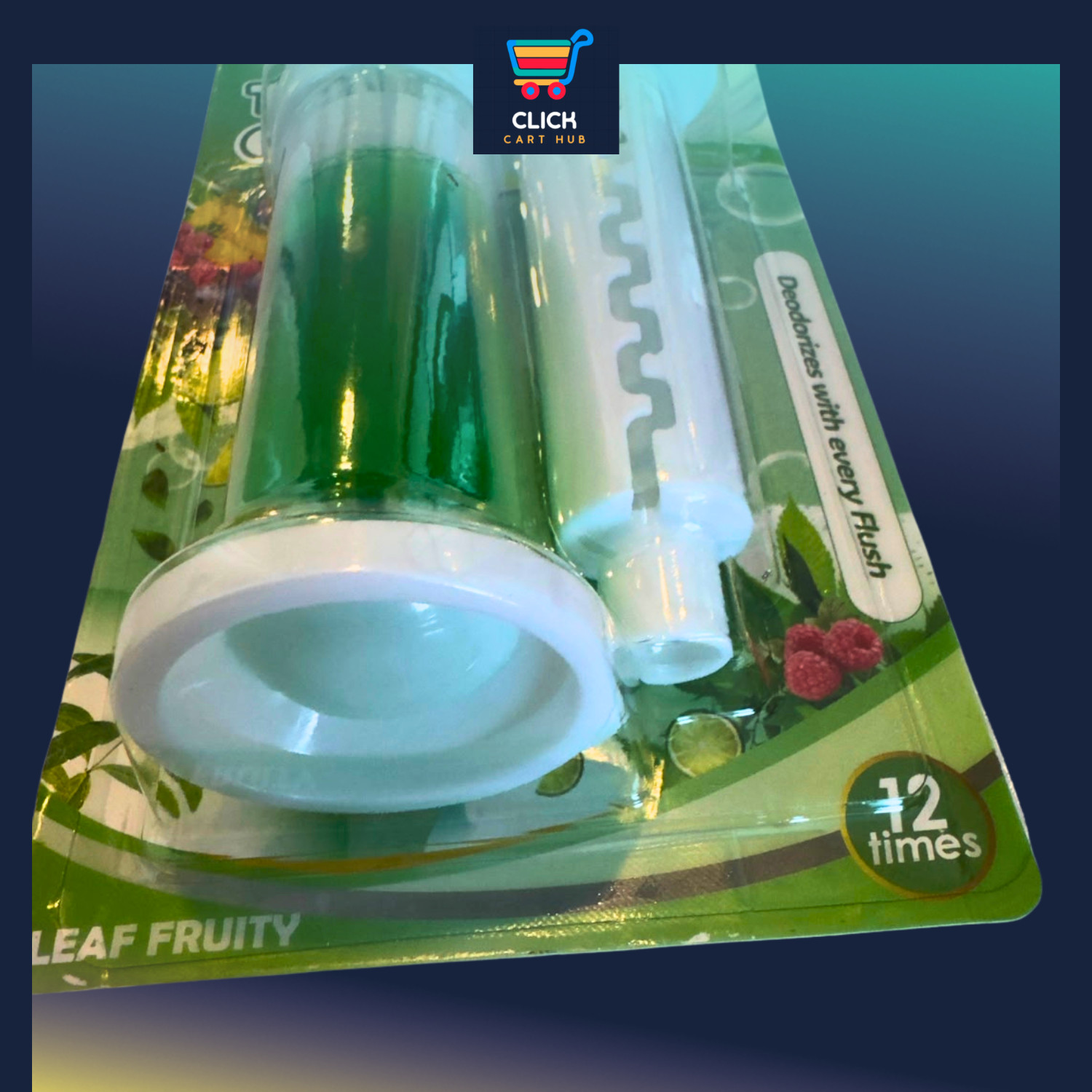 1PCS GEL Fragrance Green toilet bowl cleaner, refreshing last for 1 week