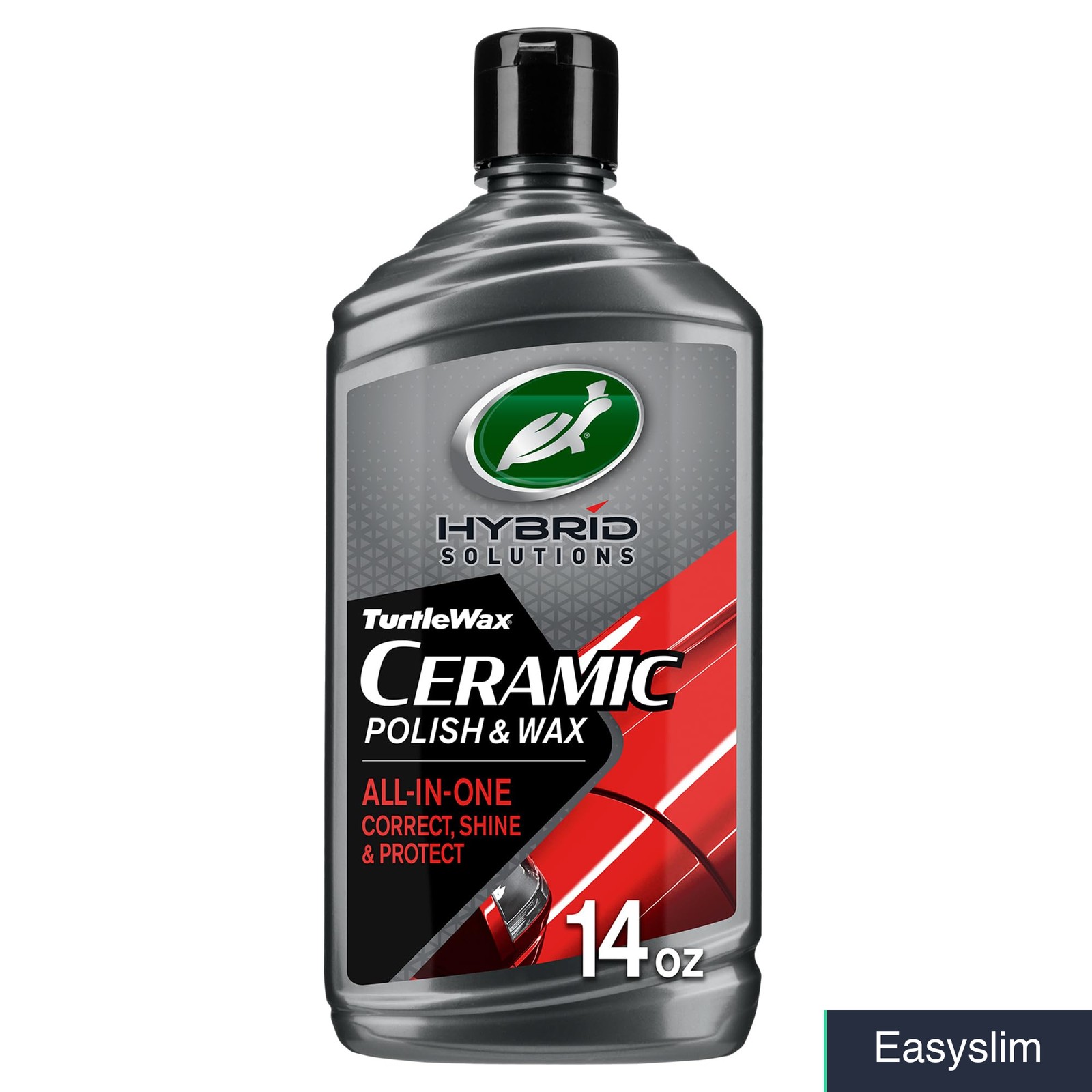 Car Polish Wax Ceramic 14 oz Light Scratch Remover Water Beading