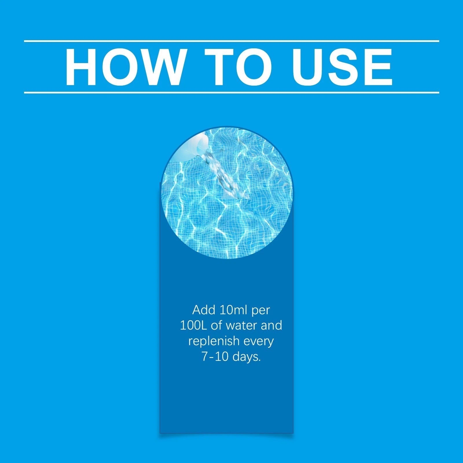 Swimming Pool Purifier Liquid Clears Cloudy Water for Inground & Above Pools