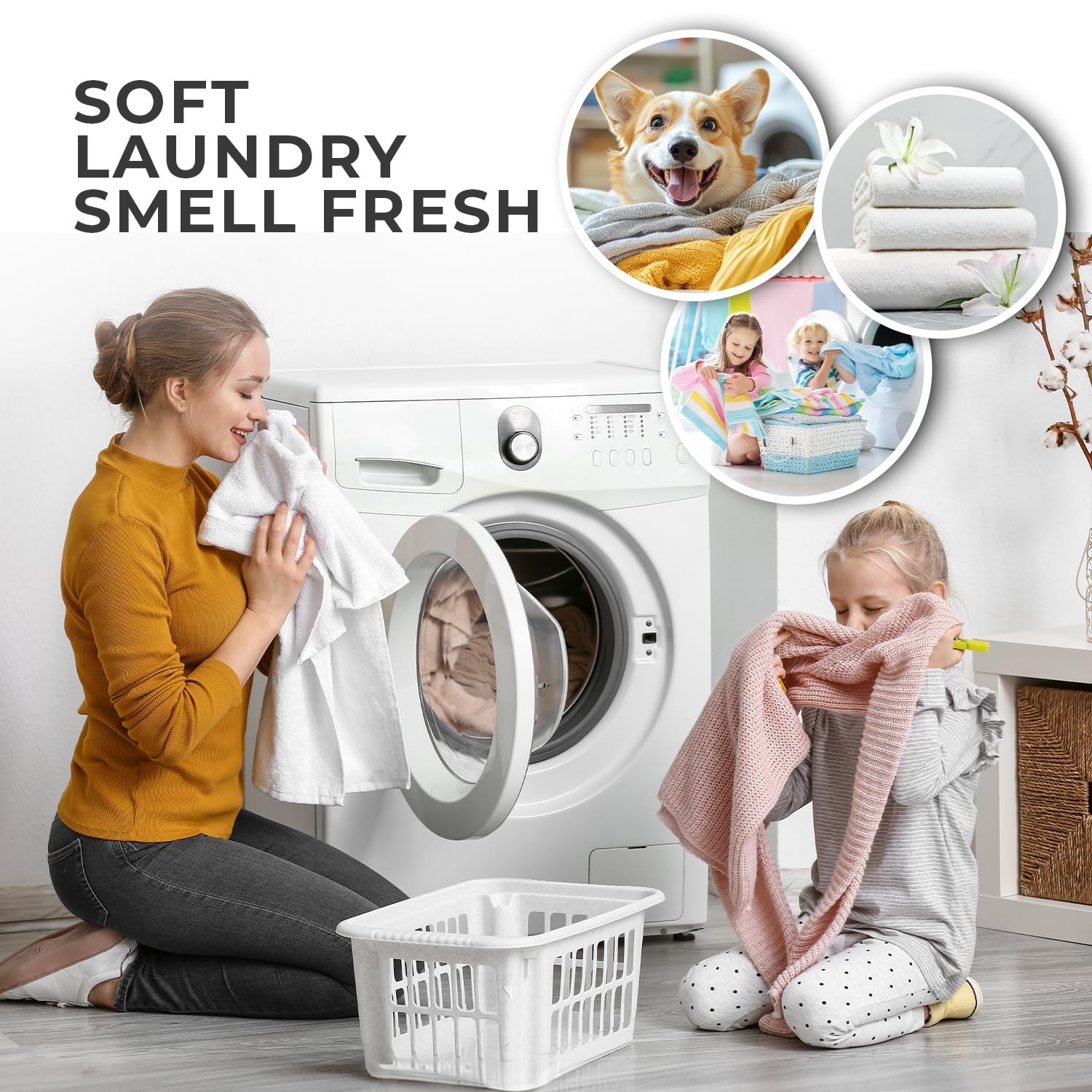 Washing Machine Cleaner Tablets – Deep Clean Washer Descale, Laundry Tub Clea…