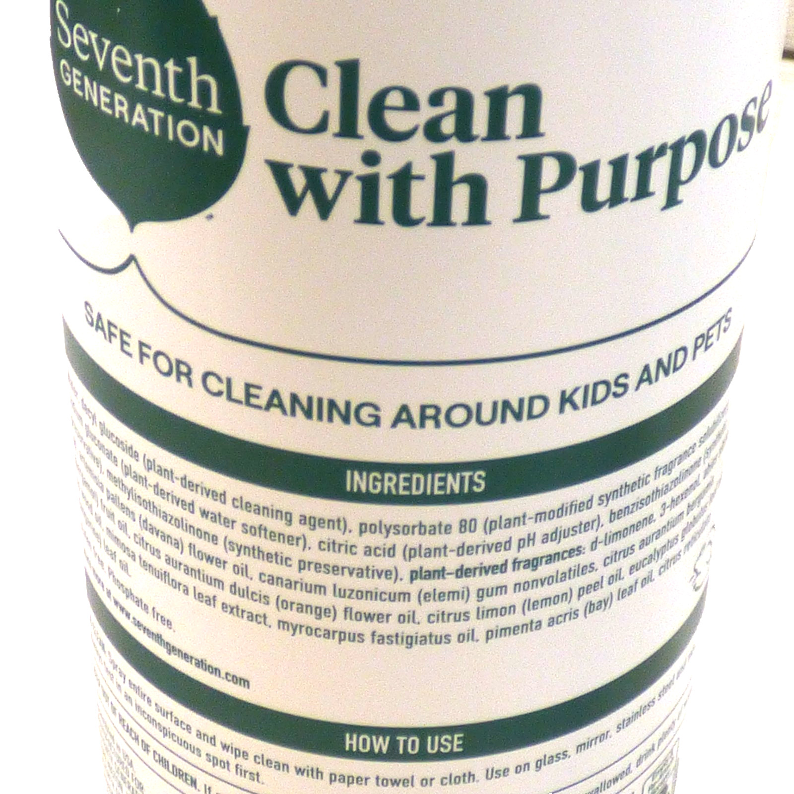 Seventh Generation Glass & Surface Cleaner Sparkling Seaside 23 oz