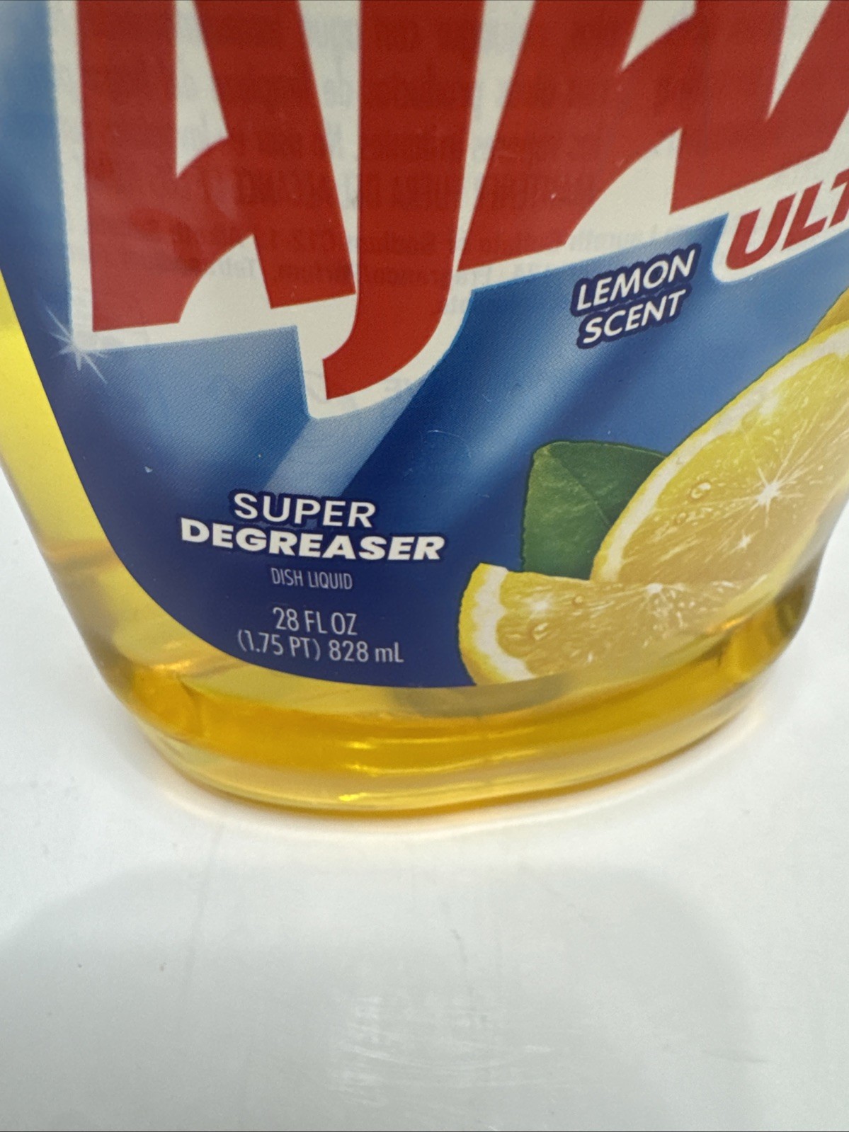 Ajax Super Degreaser Dish Soap Liquid Lemon Scent 28 Fl Oz – Real Citrus Extract