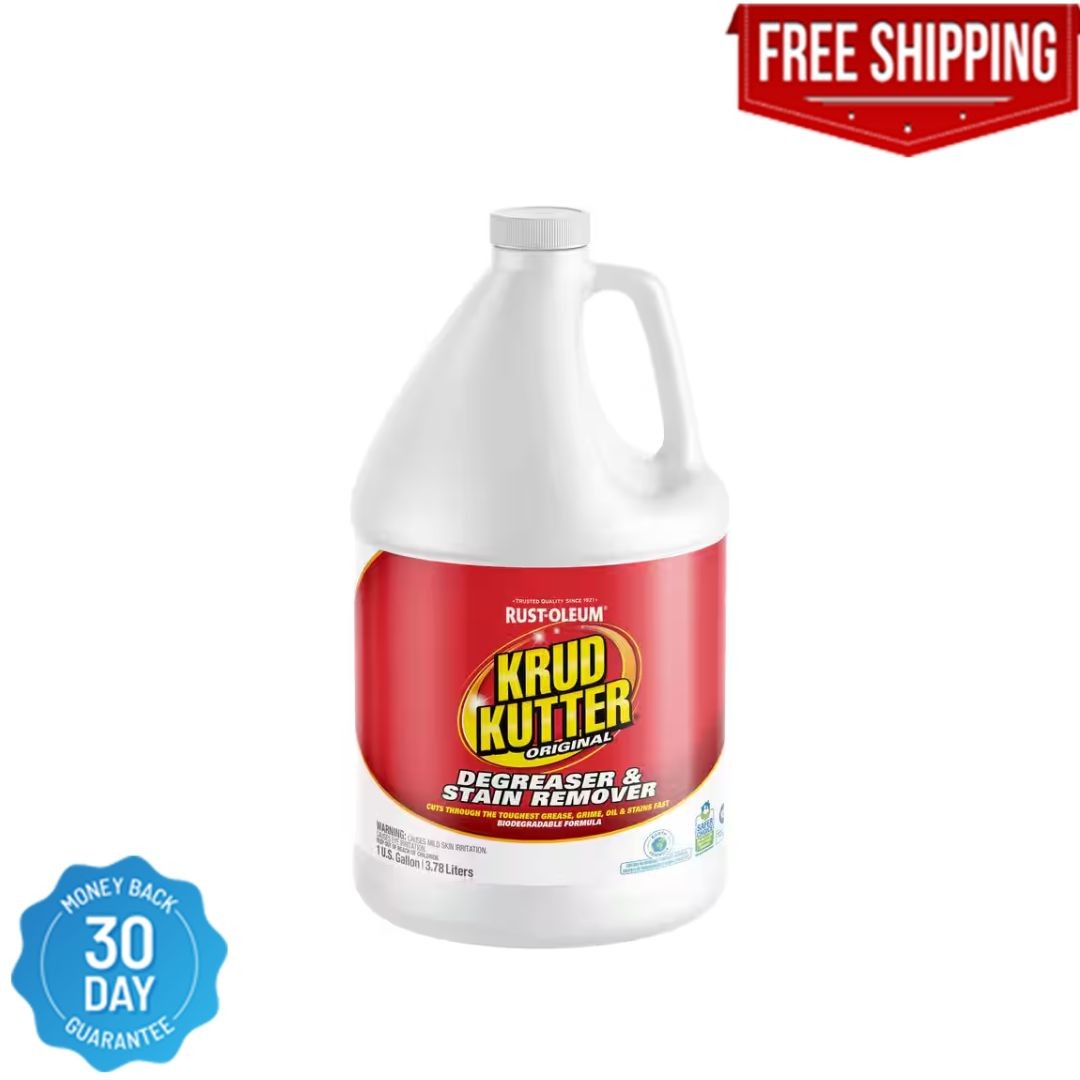 Krud Kutter Kk012 Cleaner/Degreaser Stain Remover, Jug, 1 Gal, Concentrated,