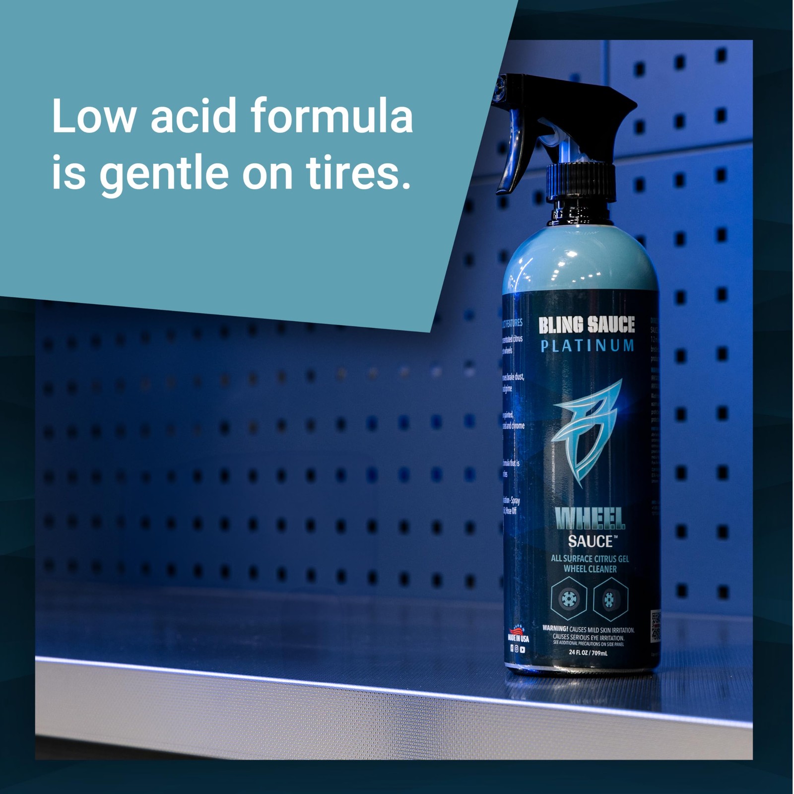 Platinum Wheel Sauce, All Surface Citrus Gel Wheel Cleaner for Cars, Trucks, …