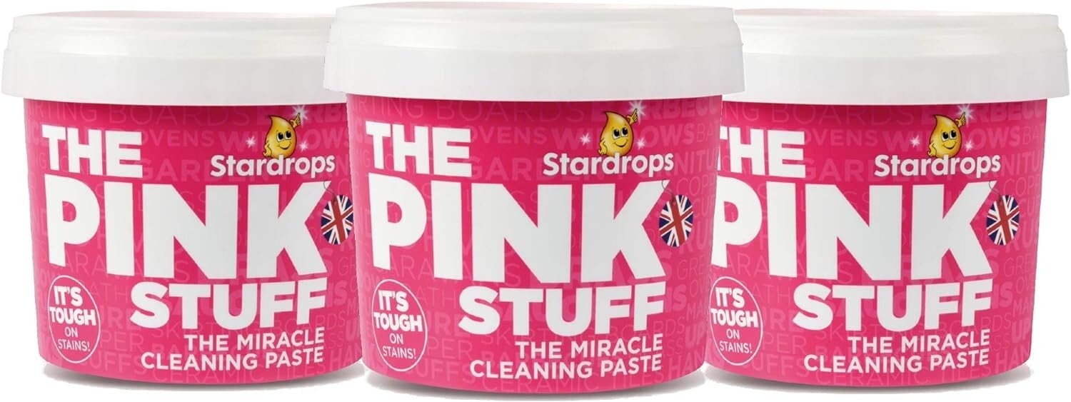 Versatile Miracle Cleaning Paste – 3-Pack, Natural Ingredients & Great Scent