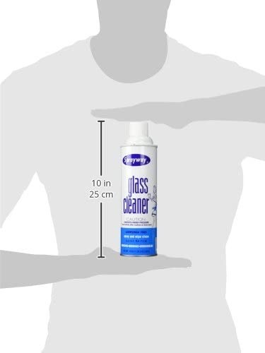 Sprayway Glass Cleaner 19 Ounce Streakless Shine Ideal For Windows And Mirrors