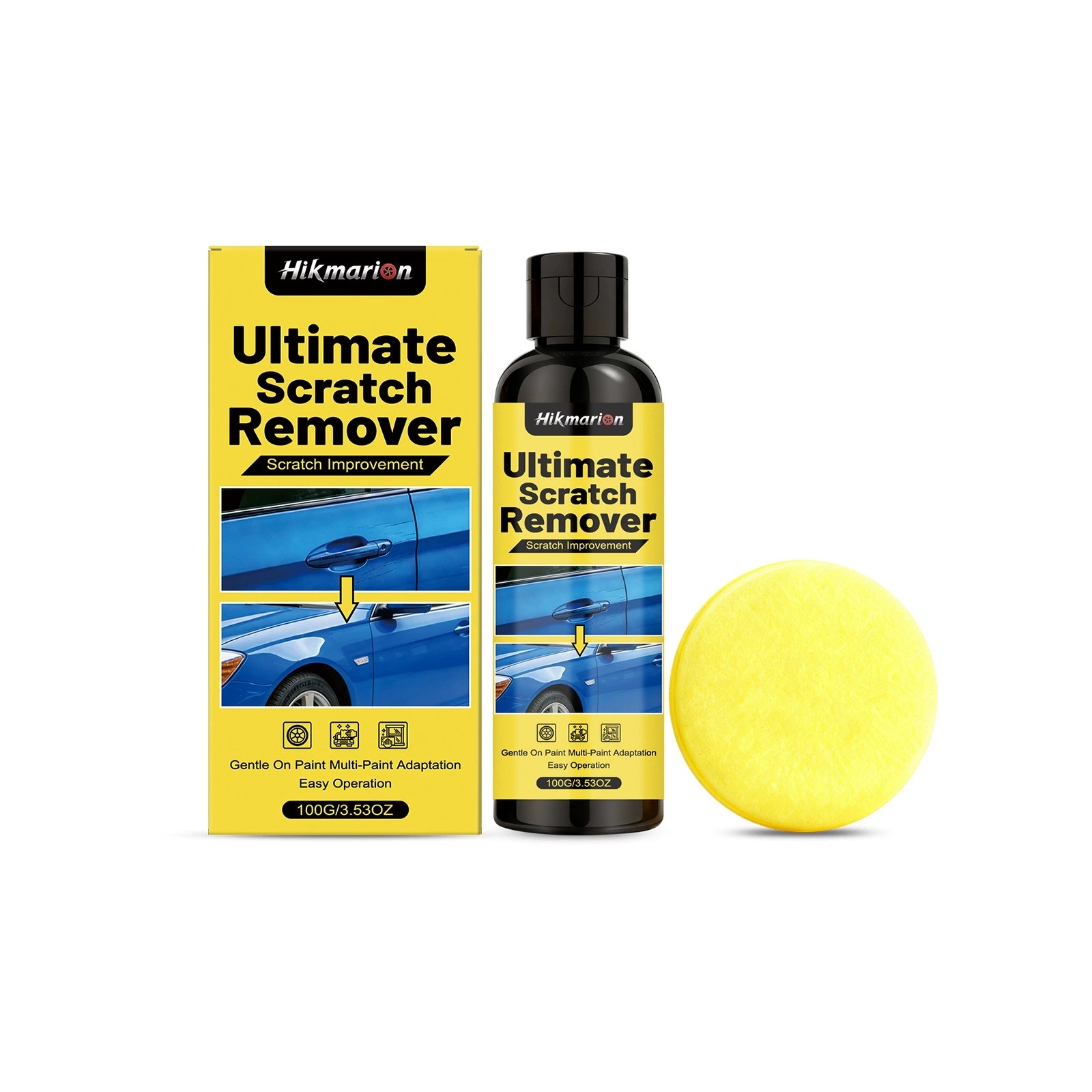 NanoPolix Car Scratch Remover Paste 100g Universal Auto Paint Polishing Repair🔥