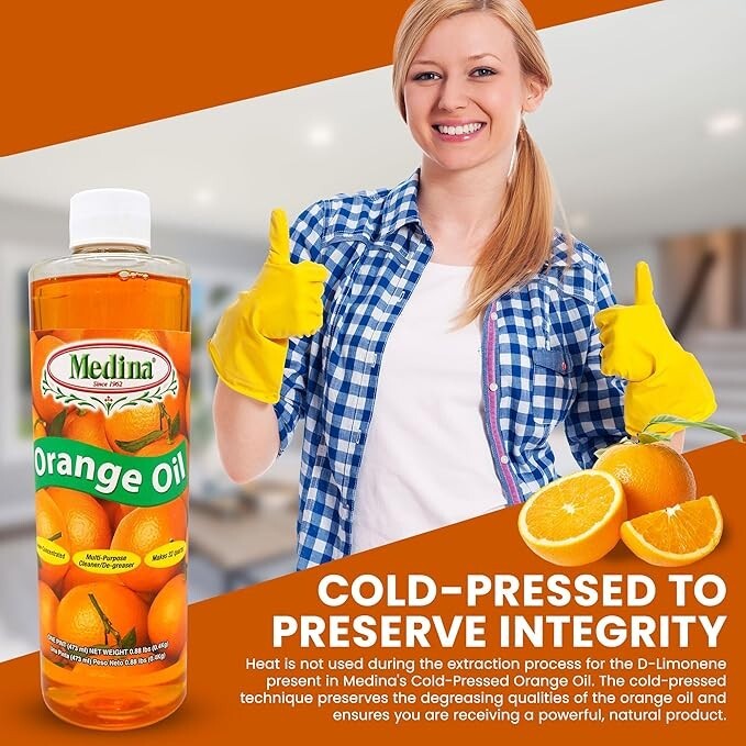 Orange Oil Household Cleaner and Degreaser 16 fl oz by Medina