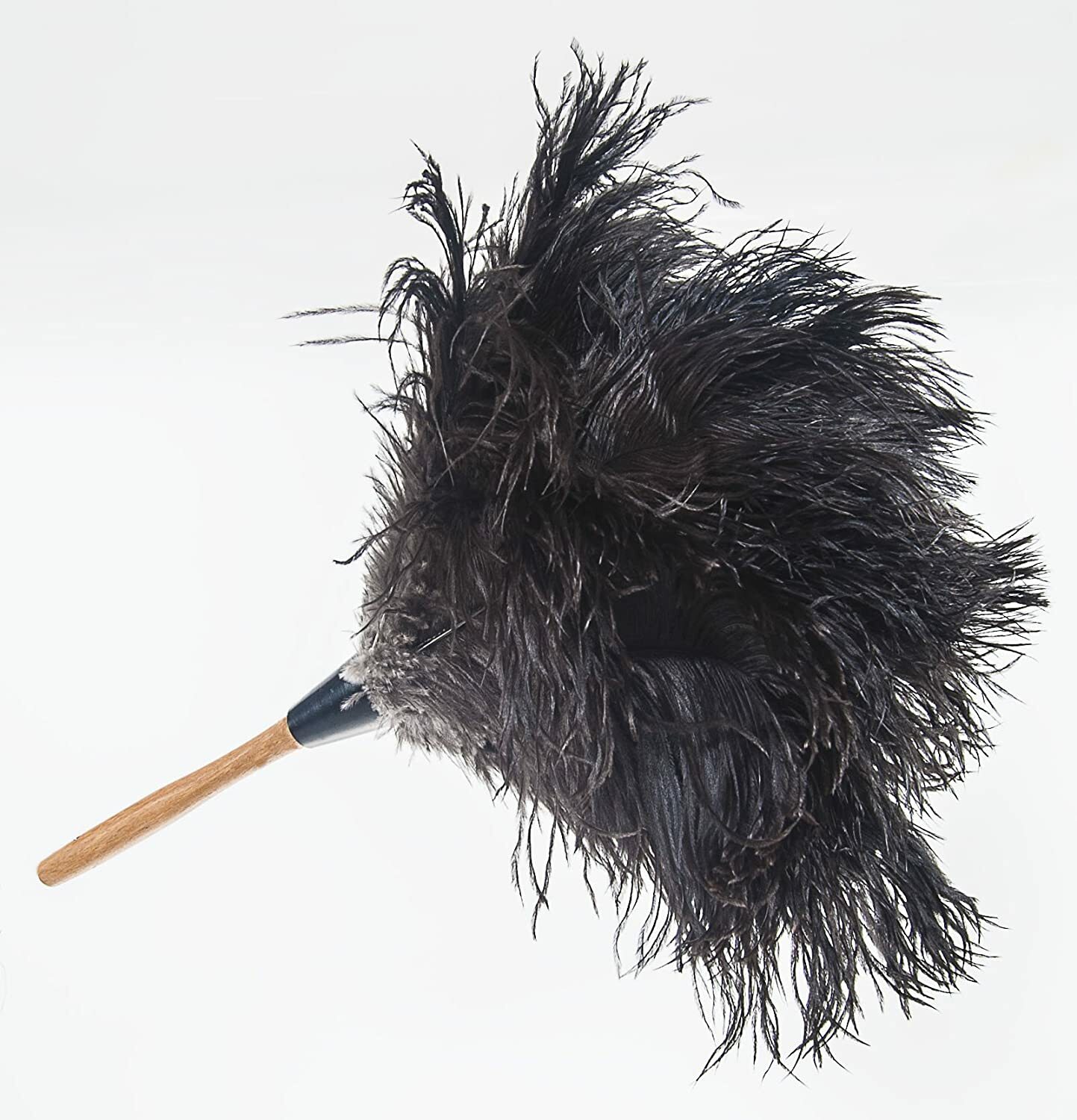 GM Ostrich Feather Duster (Sizes: 14″, 16″, 22″, 28″) Feather Color: Black