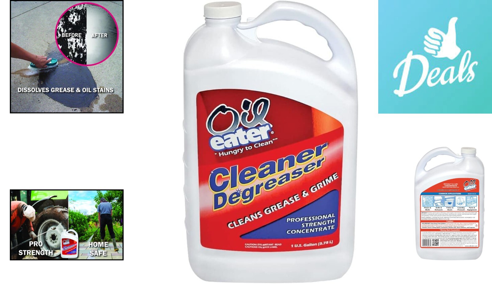 Pro Cleaner – Ultra Dissolve Grease Oil and Heavy-Duty Stains – 9.5 pounds
