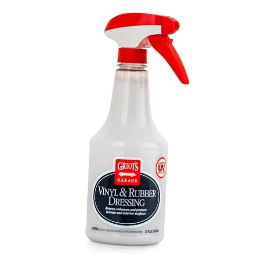 Vinyl and Rubber Dressing for Car Detailing, Exterior and Interior 22 Ounce