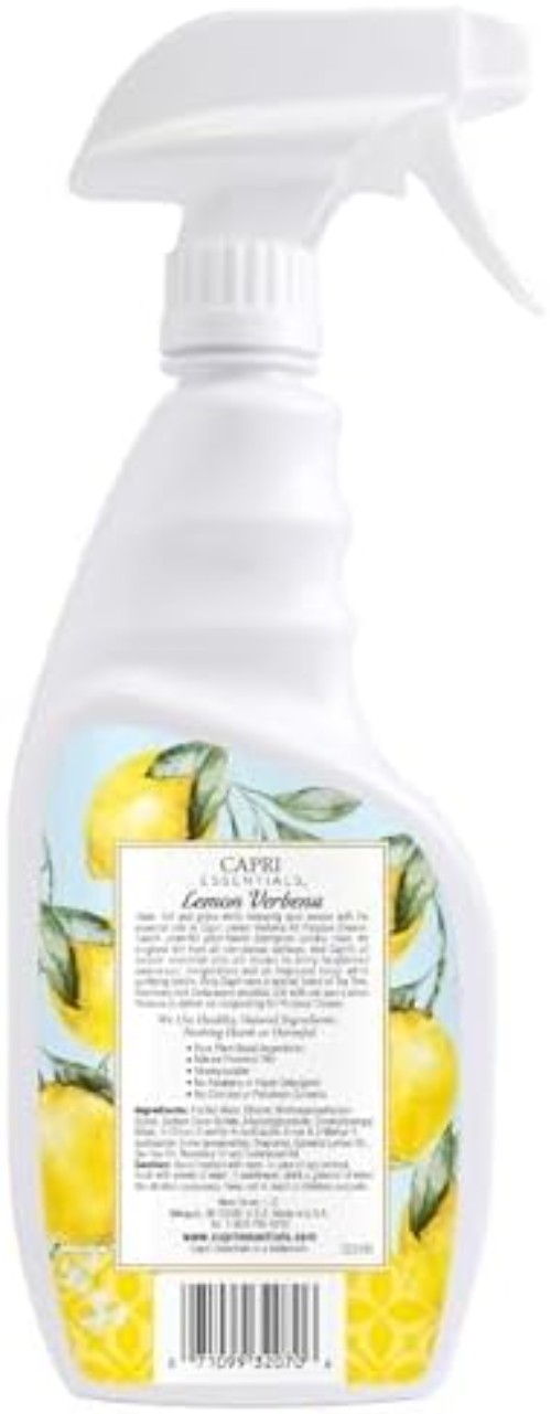 Natural Kitchen Surface Cleaner with Lemon Verbena – Safe for Mirrors and Glass
