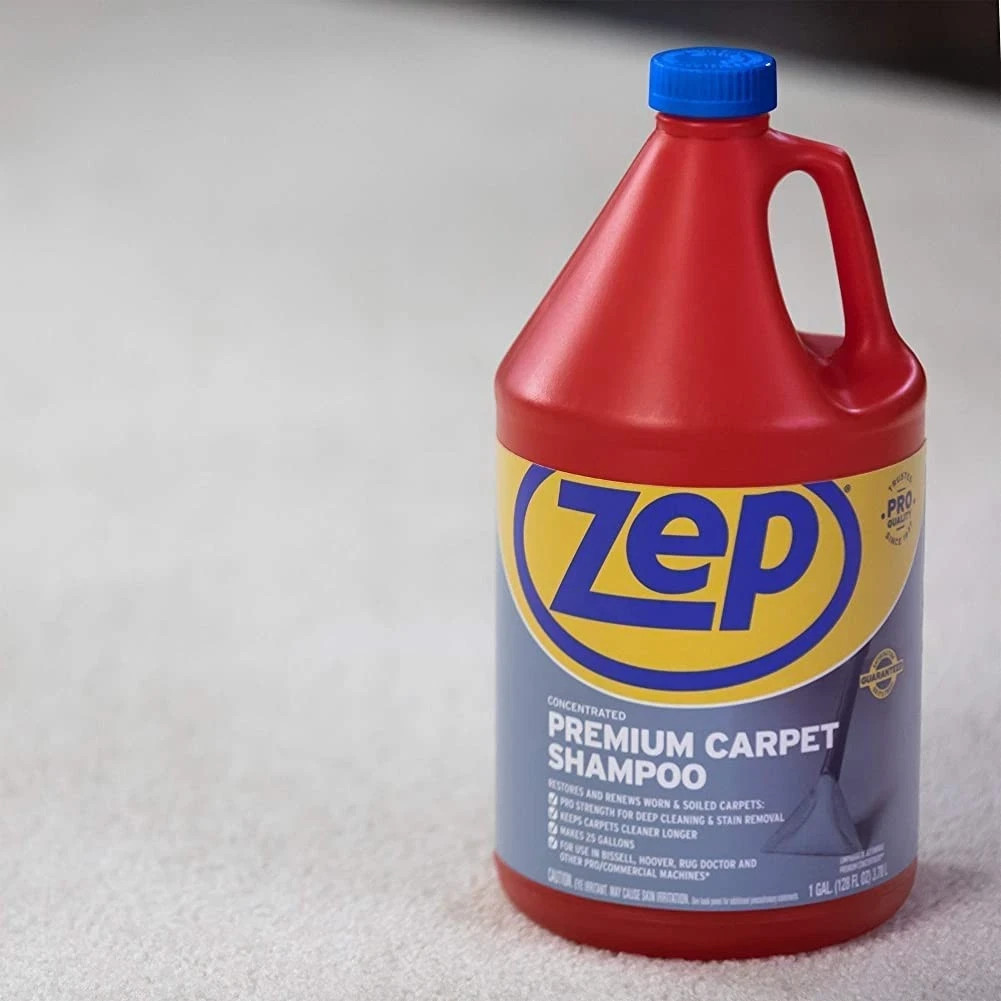Zep Premium Carpet Shampoo – 1 Gallon (Case of 2) – ECZUPXC1282 – Pro Strength