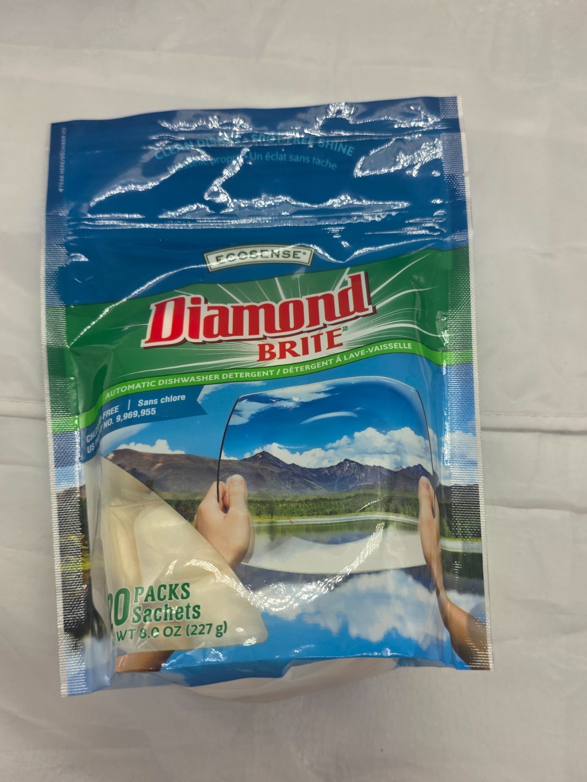 4 Melaleuca Ecosense Diamond Brite Automatic Dishwasher Detergent Total 110 pod