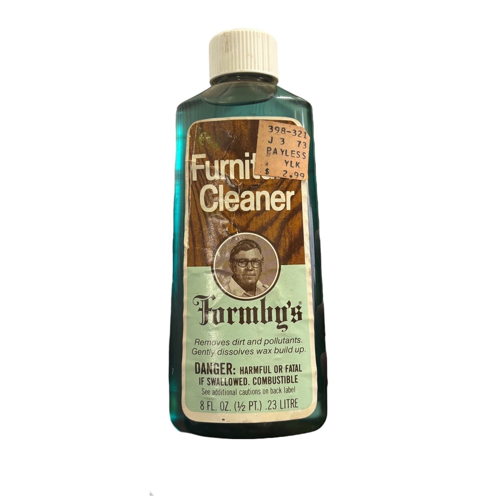 Vtg Formbys Furniture Cleaner 8 Fl Oz Wood Polish Furniture Care Restorer Discon