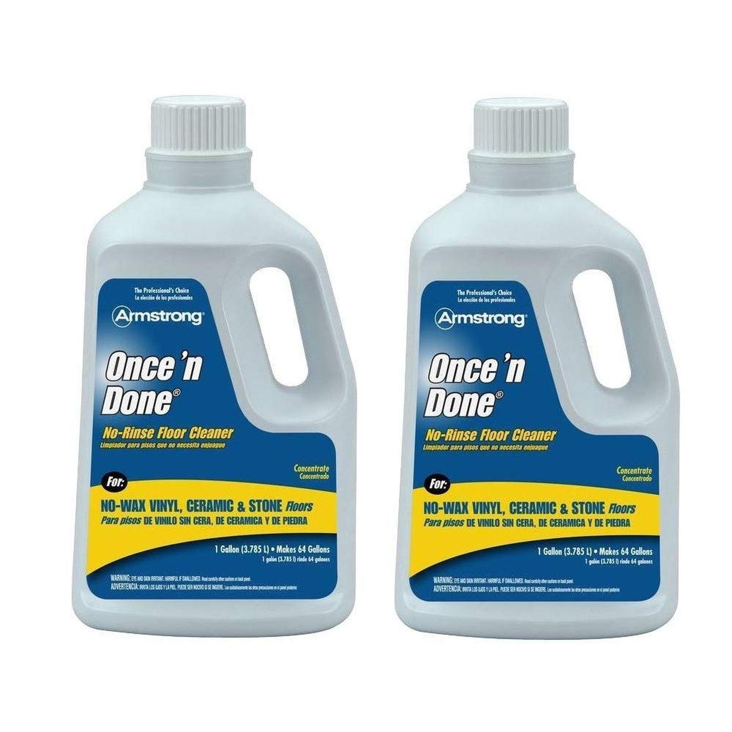 CLEANR FLR ONCE&DONE GAL 128 Fl Oz (Pack of 2)