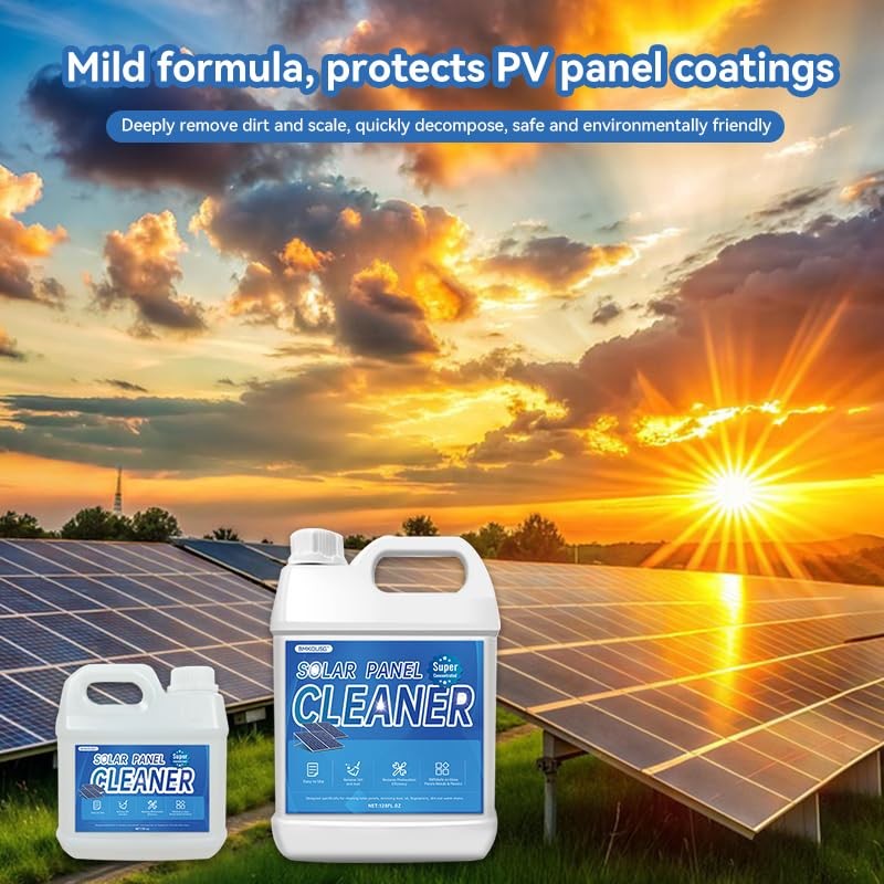 Solar Panel Cleaner Super Industrial Concentrated Solar Panel Cleaning – Fast…