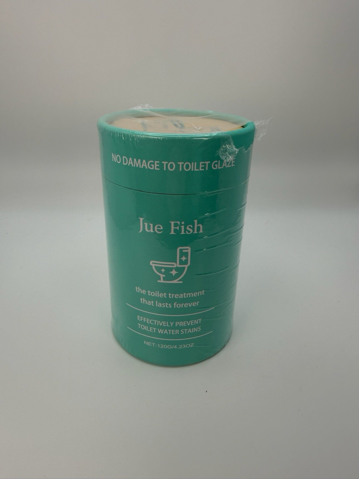 2 Pack Jue Fish Toilet Tank Cleaner Treatment Blocks Prevent Water Stains 120g