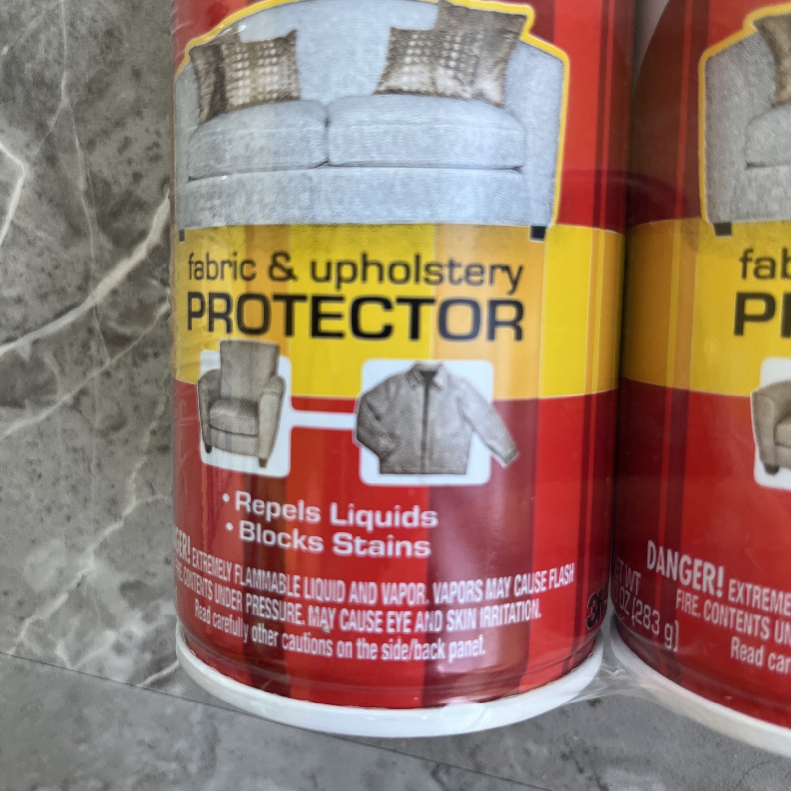 Scotchgard original Discontinued Fabric Upholstery Protector 2 Cans 10 oz ea NEW