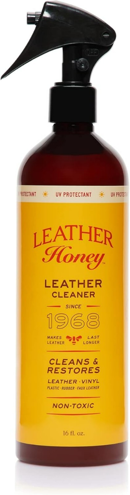 Fragrance-Free 16oz Leather Cleaner Spray – UV Safe for All Colors & Materials