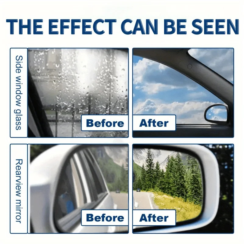 120ML Car Glass Oil Film Remover Water Stain Cleaner Windshield Cleaner