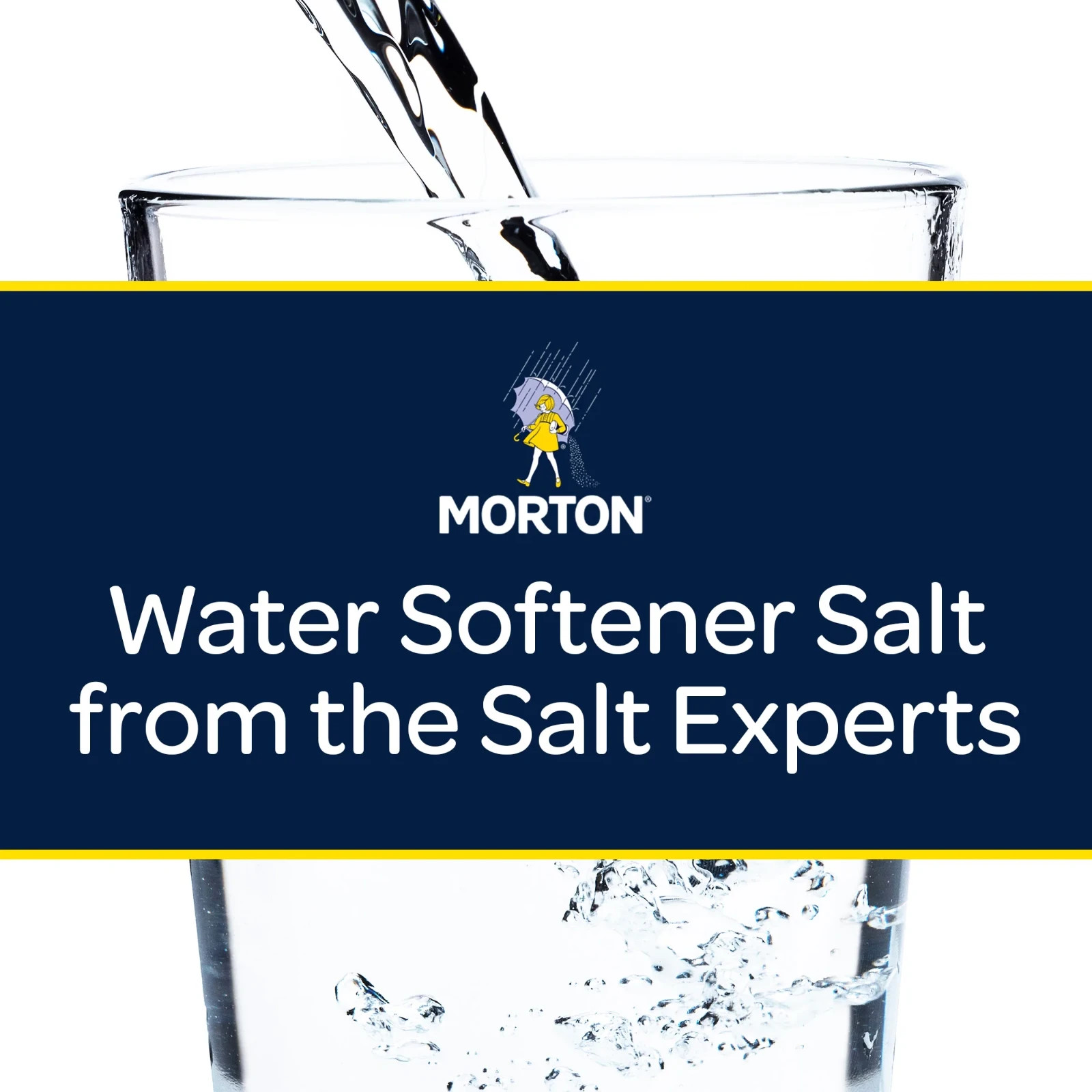 (4 pack) Morton Clean and Protect Water Softener Salt Pellets, 40 lb Bag