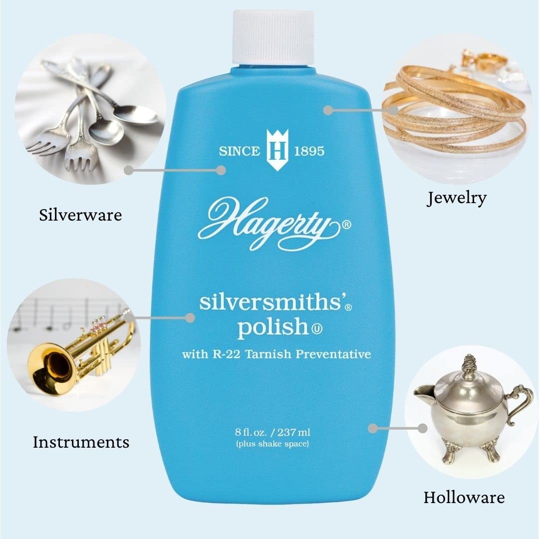 Professional Silver Polish Cleaner Jewelry Silverware Gold Tarnish Remover 8oz U