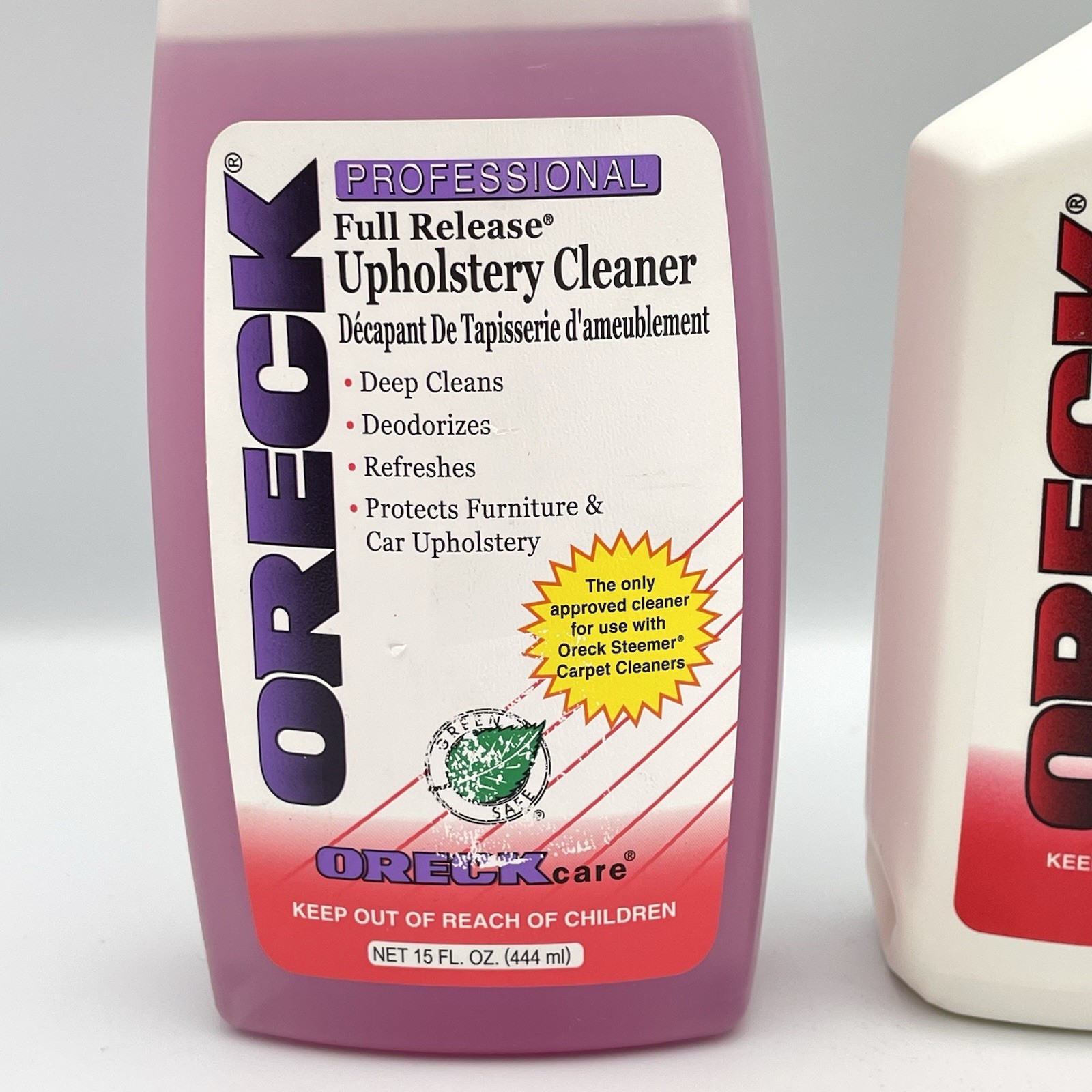 New Oreck Full Release Cleaner Cartridge Lot 3 Upholstery Spot Stain Allergen