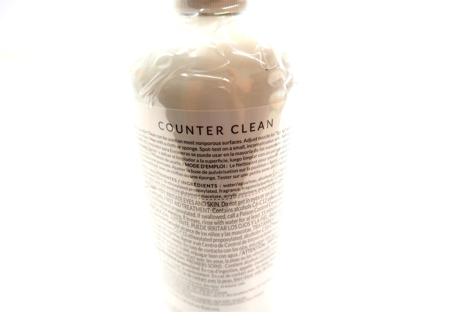 New SCENTSY COUNTER CLEAN in Lemon Verbena Scent Spray Bottle 16 Fl Oz 46357