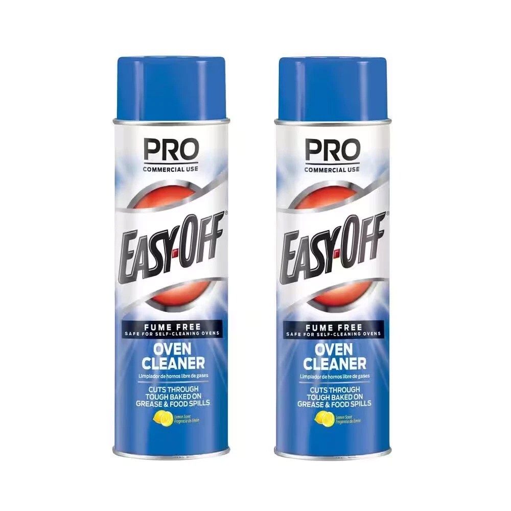 EASY-OFF “Large” 24 Oz. Professional Fume Free Oven Cleaner (2-Pack) BRAND NEW