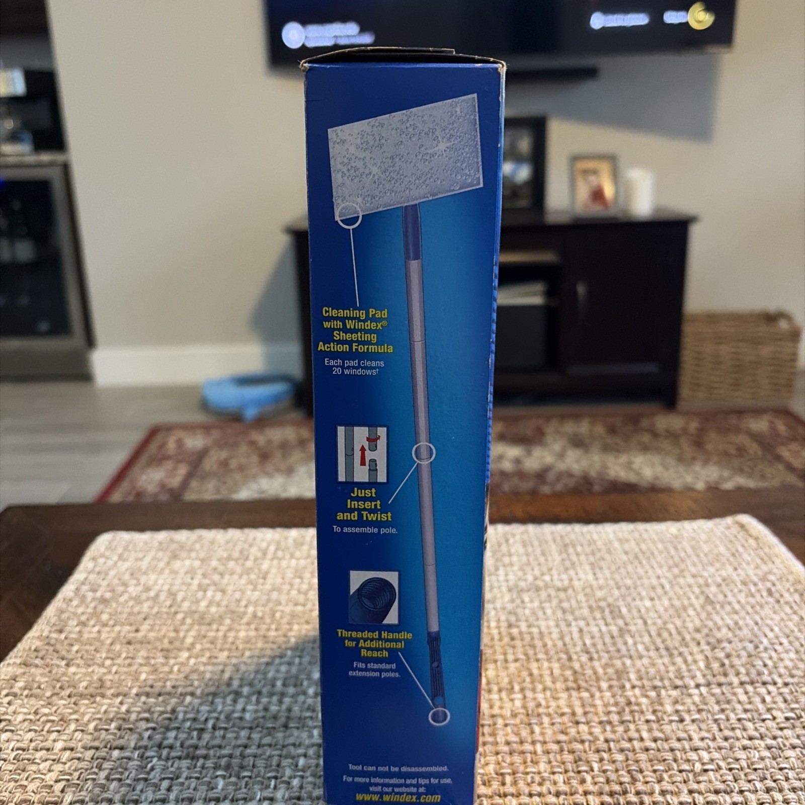 Windex Outdoor All-In-One Glass & Window Cleaner Starter Tool Kit ~ New Sealed