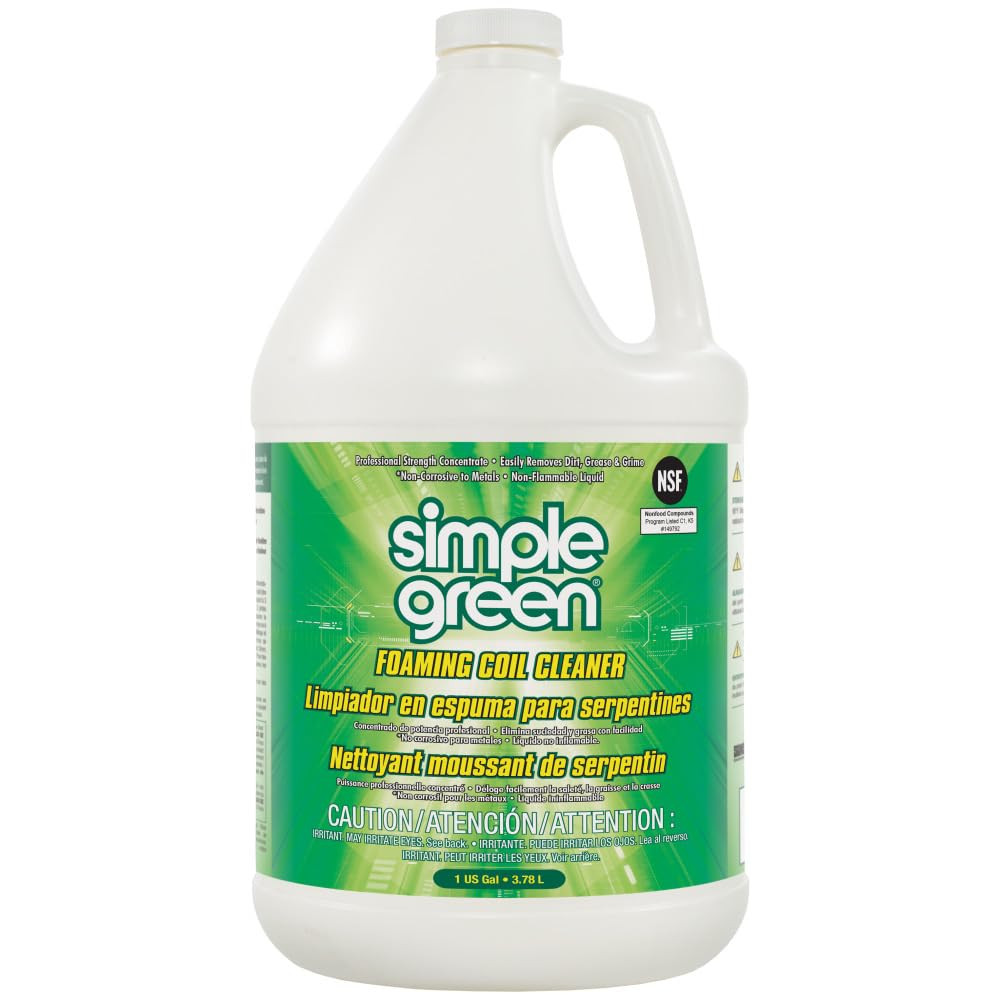 Simple Green Foaming Coil Cleaner – Gallon, 128 Fl Oz (Pack of 1)