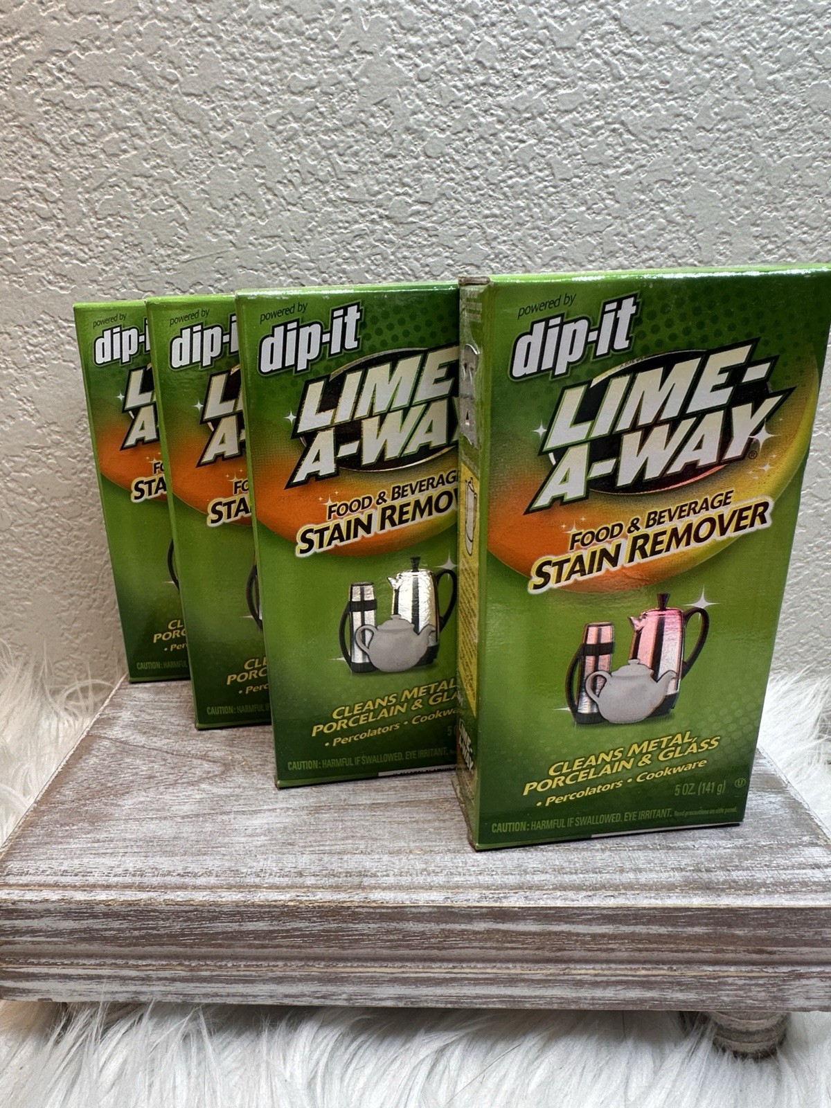 4 Dip It Lime A Way Food And Beverage Stain Remover Powder 5 oz NEW FAST SHIP