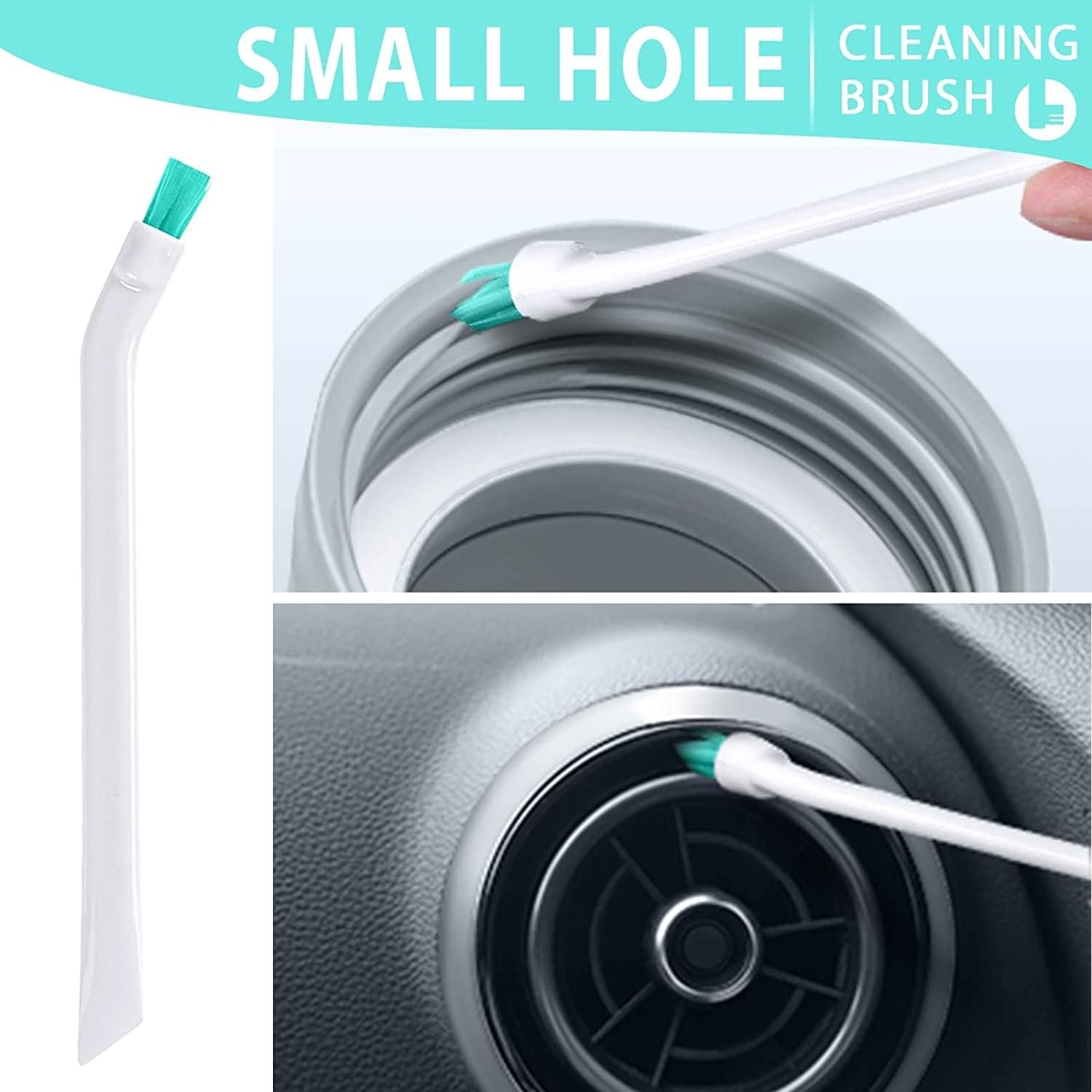 Small Cleaning Brushes Set, 4 pcs Crevice Household Cleaning Tool for
