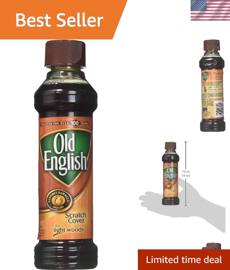 8 Fl Oz Bottles of Unscented Wood Scratch Cover – Pack of 3 for Light Woods