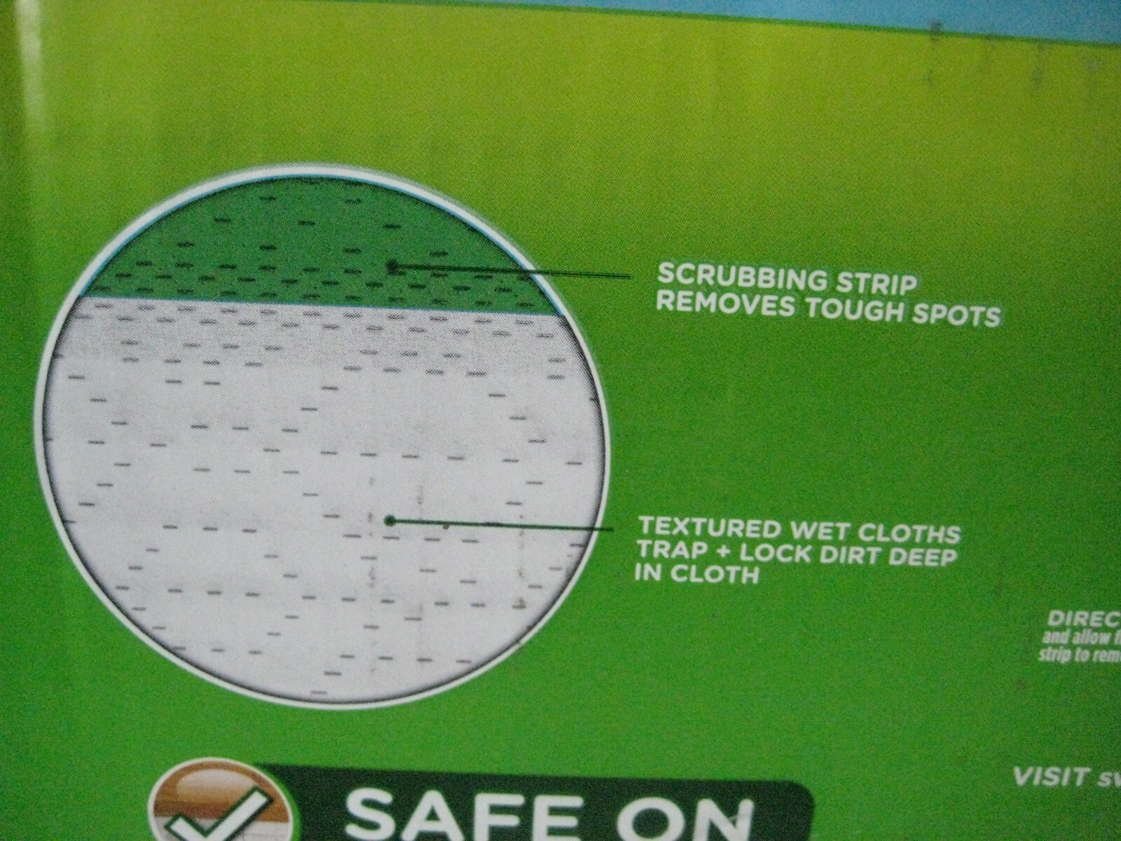 Swiffer Sweeper Wet Mopping Cloths Refills Open Window Fresh 32 Count Pack of 2