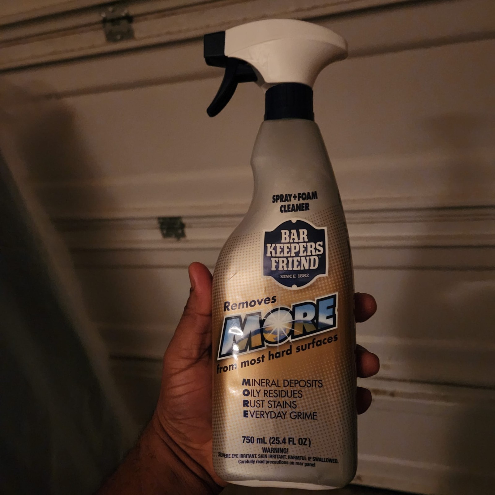 Bar Keepers Friend More Spray Foam Cleaner 25.4oz All Purpose Kitchen & Bathroom