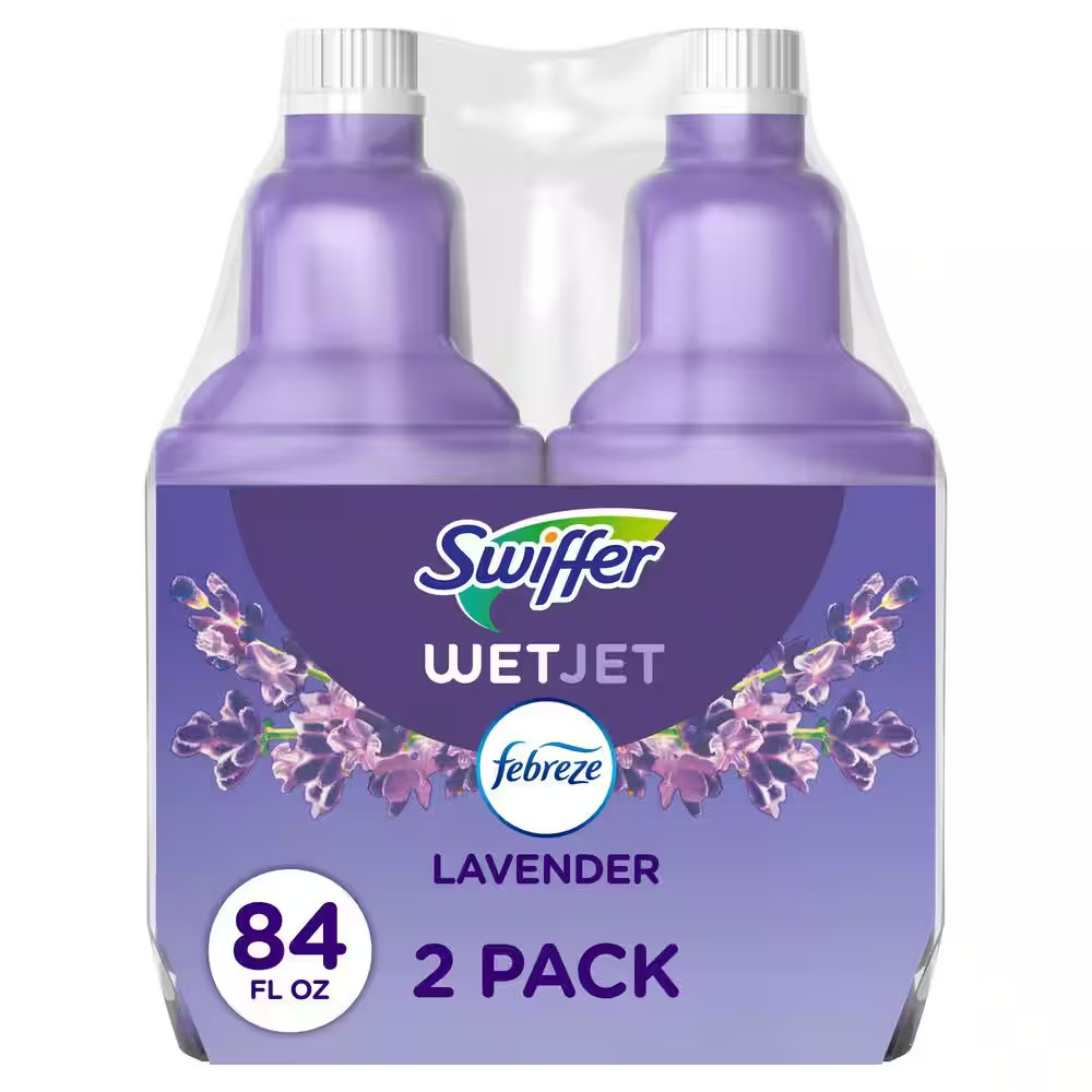 Wetjet 42.2 Oz. Multi-Purpose and Hardwood Floor Cleaner Lavender Vanilla and Co