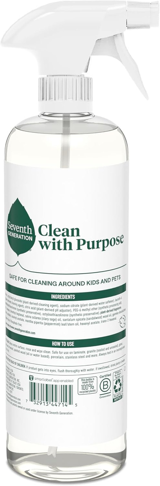 All Purpose Cleaner, Degreasing Formula, Fresh Morning Meadow Scent, 23 Oz (Pack