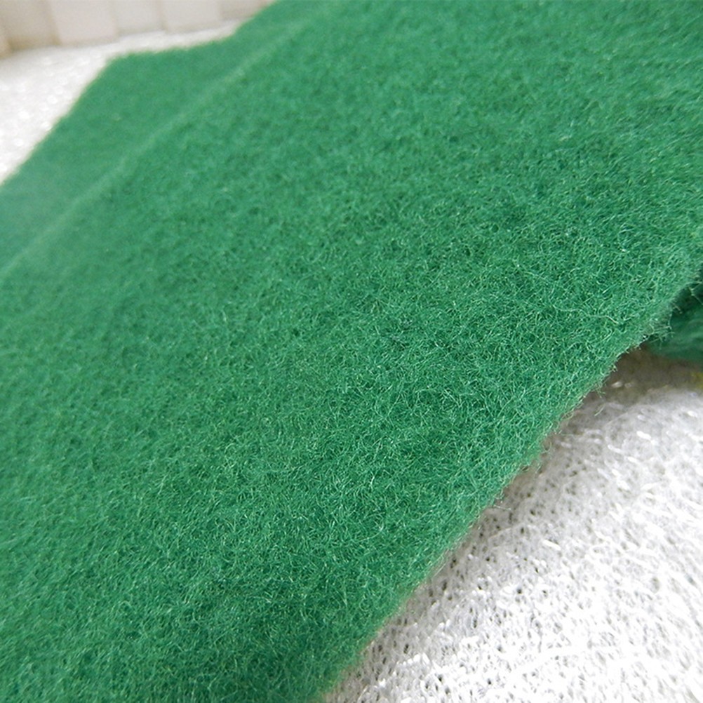 10Pcs Durable Reusable Green Scouring Pads for Dish Cleaning Non Scratch